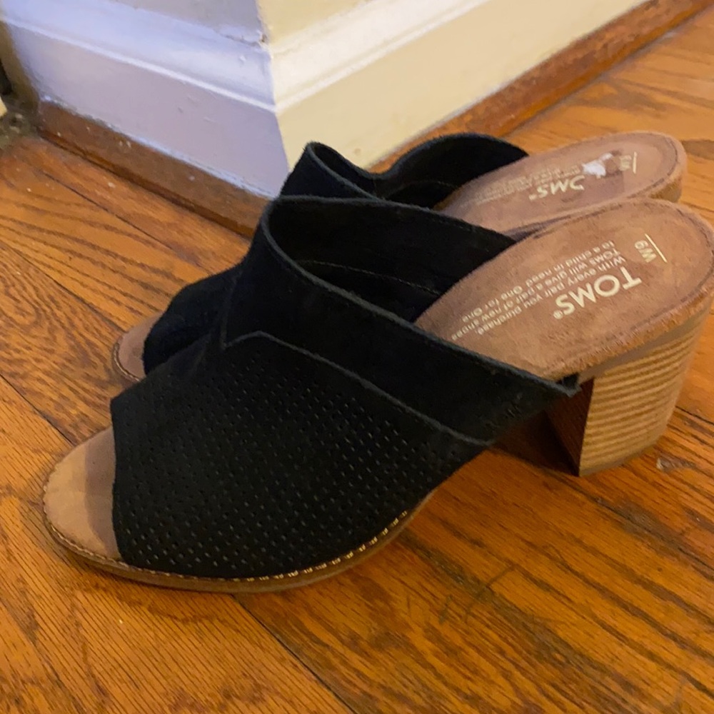 Toms open-toed mules
